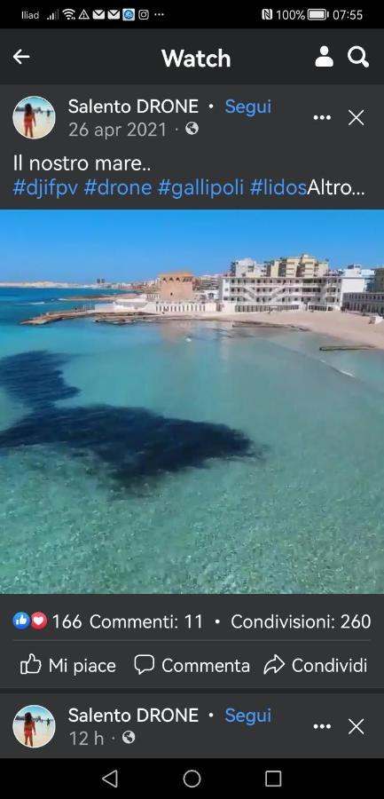 Apartamento La Casa Di Annale' Gallipoli Exterior foto